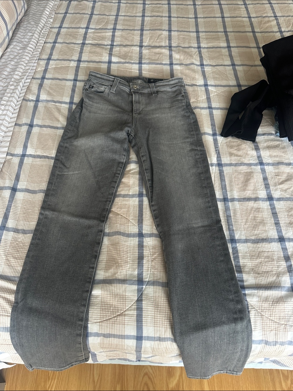 AG Adriano Goldschmied Women's Gray Bootcut Jeans